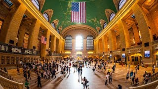 Walking Tour of Grand Central Terminal — New York City 【4K】🇺🇸 [upl. by Ailel]