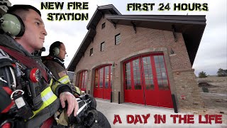 First 24 Hours in a New Fire Station  A Day in the Life [upl. by Avron]