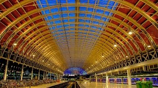 A Walk Around Londons Paddington Railway Station [upl. by Atikir708]