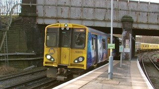 Half an Hour at 216  Birkenhead North Station 1022017  Class 507 508 terminus [upl. by Retsub]