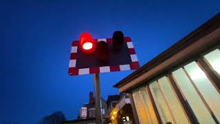 Birkdale Level Crossing Merseyside [upl. by Ilohcin]